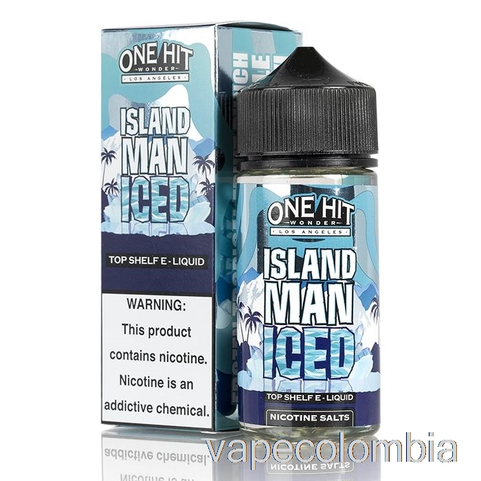 Vape Desechable Island Man Iced - E-líquido One Hit Wonder - 100ml 0mg